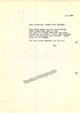 Hofmann, Ludwig - Typed Letter Signed
