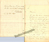 Lablache, Luigi - Set of 2 Autograph Letters Signed