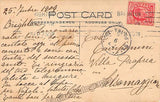 Tetrazzini, Luisa - Signed Photo Postcard inscribed to Eva Tetrazzini 1909