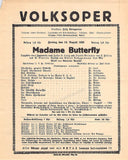 Vienna Volksoper - Lot of 41 Opera Program-Playbills 1918-1926