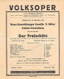 Vienna Volksoper - Lot of 41 Opera Program-Playbills 1918-1926