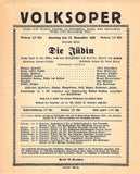 Vienna Volksoper - Lot of 41 Opera Program-Playbills 1918-1926