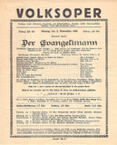 Vienna Volksoper - Lot of 41 Opera Program-Playbills 1918-1926