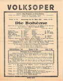Vienna Volksoper - Lot of 41 Opera Program-Playbills 1918-1926