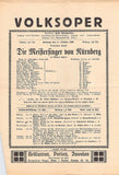 Vienna Volksoper - Lot of 41 Opera Program-Playbills 1918-1926