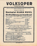 Vienna Volksoper - Lot of 41 Opera Program-Playbills 1918-1926