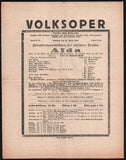 Vienna Volksoper - Lot of 41 Opera Program-Playbills 1918-1926