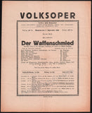 Vienna Volksoper - Lot of 41 Opera Program-Playbills 1918-1926