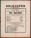 Vienna Volksoper - Lot of 41 Opera Program-Playbills 1918-1926