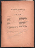 Siberia - Program-Libretto World Premiere 1903