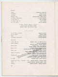 Wallmann, Margherita - Fonteyn, Margot - Pistoni, Mario - Signed Program