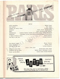 Fonteyn, Margot - Somes, Michael - Signed Program 1957