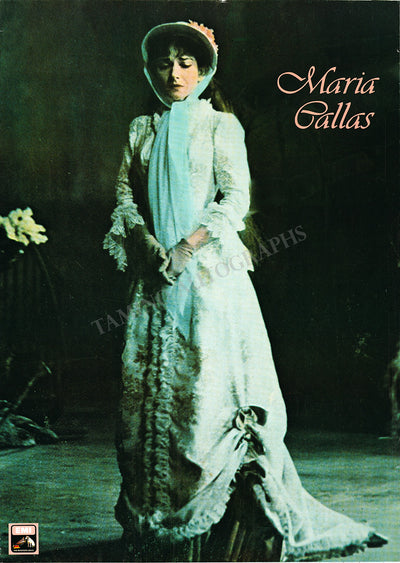 Callas, Maria - Poster Ad in La Traviata by EMI Records