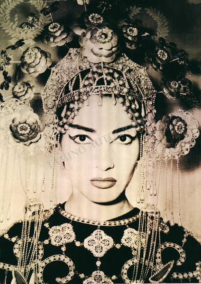 Callas, Maria - Large Photograph as Turandot