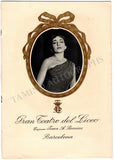 Callas, Maria - Signed Program Barcelona 1959