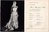 Callas, Maria - Rescigno, Nicola - Signed Program Amsterdam 1959