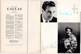 Callas, Maria - Rescigno, Nicola - Signed Program Amsterdam 1959