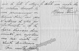 Farneti, Maria - Autograph Letter Signed 1913