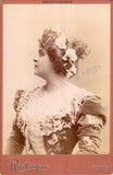 Delna, Marie - Cabinet photograph
