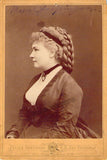 Geistinger, Marie - Signed Cabinet Photograph