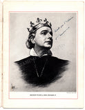 Evans, Maurice - Signed Program "King Richard II"