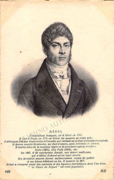 Mehul, Etienne Nicolas