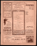 Van Goudoever, H. D. - Bauer, Harold - Concert Program Carnegie Hall 1922