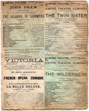 Opera Unsigned Program Clips - Set of 48 Pages