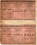 Opera Unsigned Program Clips - Set of 48 Pages