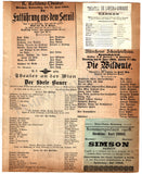 Opera Unsigned Program Clips - Set of 48 Pages