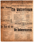 Opera Unsigned Program Clips - Set of 48 Pages