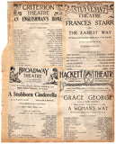 Opera Unsigned Program Clips - Set of 48 Pages