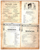 Opera Unsigned Program Clips - Set of 48 Pages