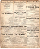 Opera Unsigned Program Clips - Set of 48 Pages