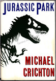 Crichton, Michael - Signed Book "Jurassic Park"