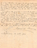 De Unamuno, Miguel - Autograph Letter Signed 1900