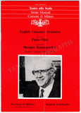 Rostropovich, Mstislav - Concert Program La Scala 1986