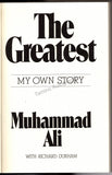 Ali, Muhammad - Signed Book "The Greatest: My Own Story"
