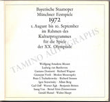 Munich Olympics 1972 Festival - Gala Program Book