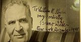 Walter, Bruno - Large Signed Photo with Mat