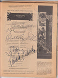 New York City Opera - Signed Program and Cast Pages 1973