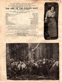 La Fanciulla del West - World Premiere Program Clip & Photos 1910