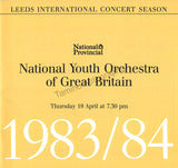 Del Mar, Norman - Signed Program Leeds 1984