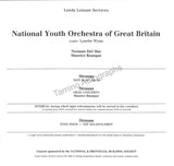 Del Mar, Norman - Signed Program Leeds 1984