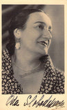 Slobodskaya, Oda - Signed Photo + Autograph Note Signed
