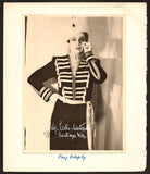 Levko-Antosch, Olga - Set of 2 signed photographs