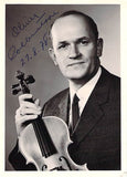 Violinist Autograph Photos - Lot of 14