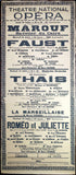 Theatre National Opera - Paris - Set of 4 Posters 1937