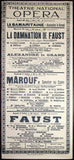 Theatre National Opera - Paris - Set of 4 Posters 1937