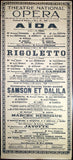 Theatre National Opera - Paris - Set of 4 Posters 1937